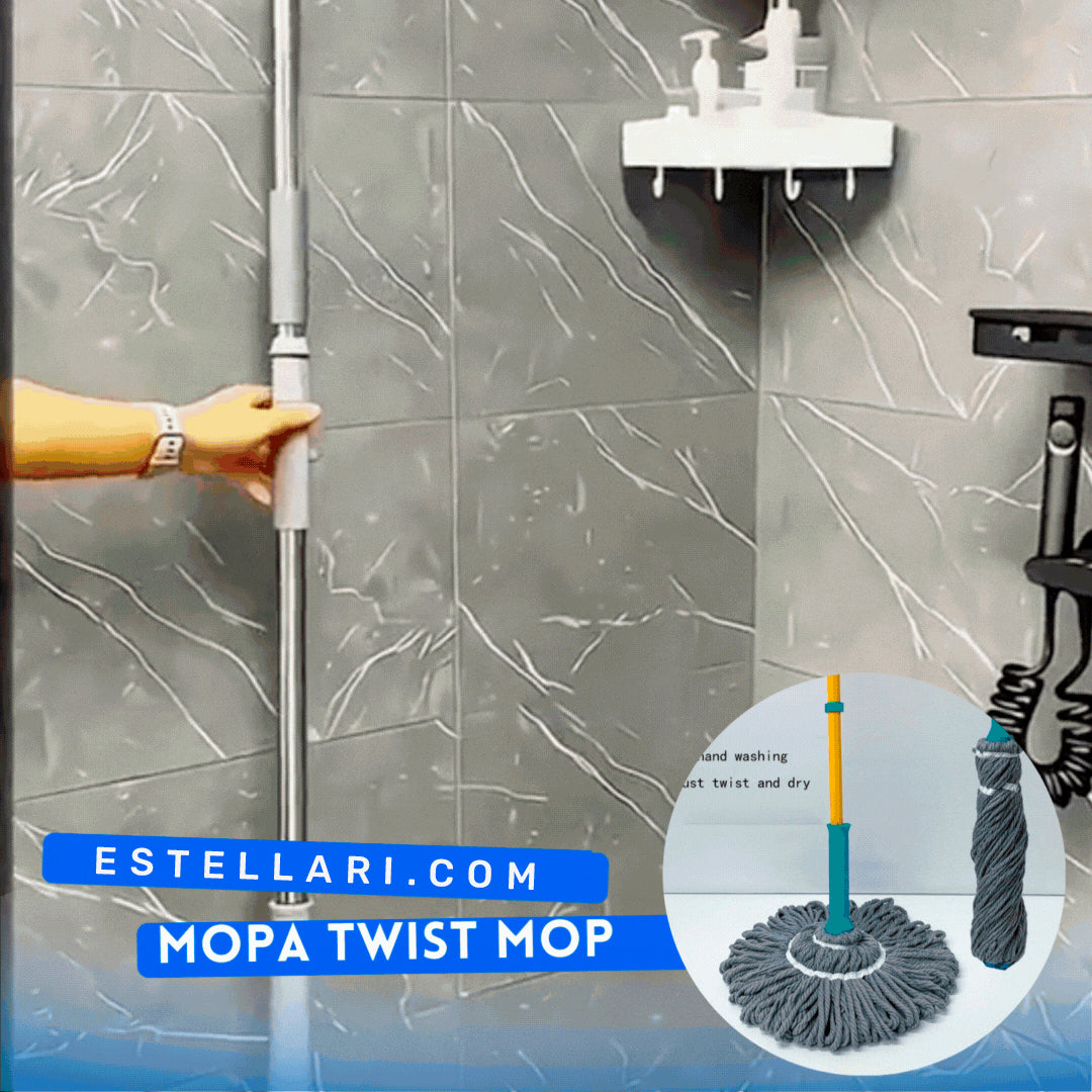 🚀 Mopa Twist Mop de secado rápido