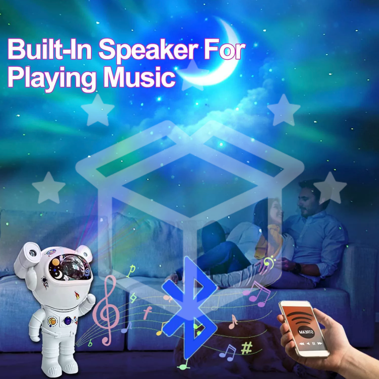AstroX™- ASTRONAUTA LED MUSICAL